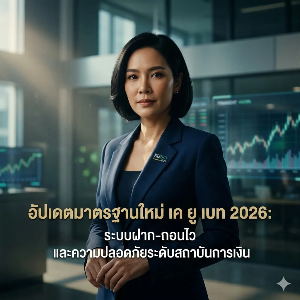 อัปเดตมาตรฐานใหม่ เค ยู เบ ท 2026: ระบบฝาก-ถอนไว และความปลอดภัยระดับสถาบันการเงิน
